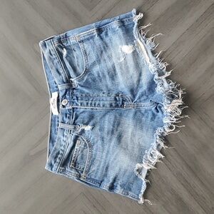 Hollister Distressed Jean Shorts